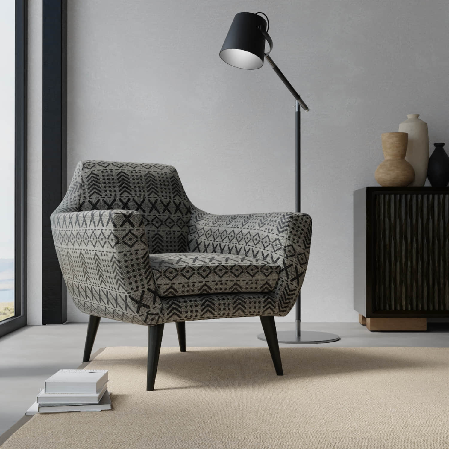 Beau Charcoal